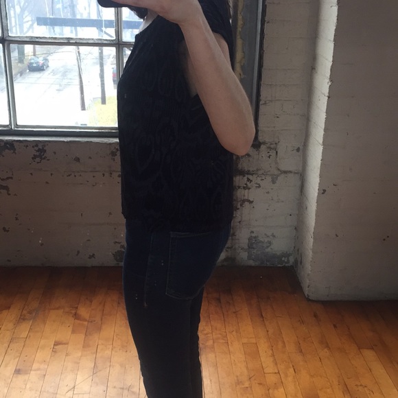 Velvet burnout top - Picture 5 of 10